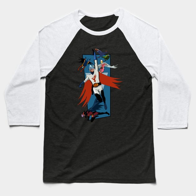 Battle of the Planets Baseball T-Shirt by NeverKnew_Lane